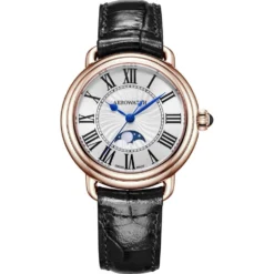 Aerowatch 1942 43960-RO03 1942 Lady Moon Watch