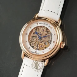 Aerowatch 1942 60960-RO19 1942 Lady Auto Watch -Deals Tock Luxe Store aerowatch 60960 ro19 1942 lady auto 15195367