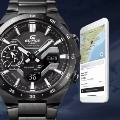 Casio Edifice Bluetooth ECB-2200DC-1AEF Windflow Watch -Deals Tock Luxe Store casio edifice ecb 2200dc 1aef windflow 15566801