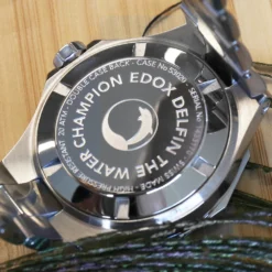 Edox Delfin 53020-3M-BUN Delfin Diver Watch -Deals Tock Luxe Store edox delfin diver 53020 3m bun 13955145