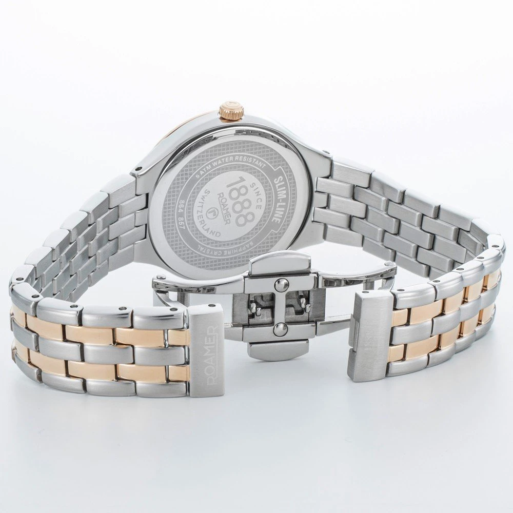 Roamer Slim-Line 864857-49-55-50 Watch 4 Roamer Slim-Line 864857-49-55-50 Watch - Image 4